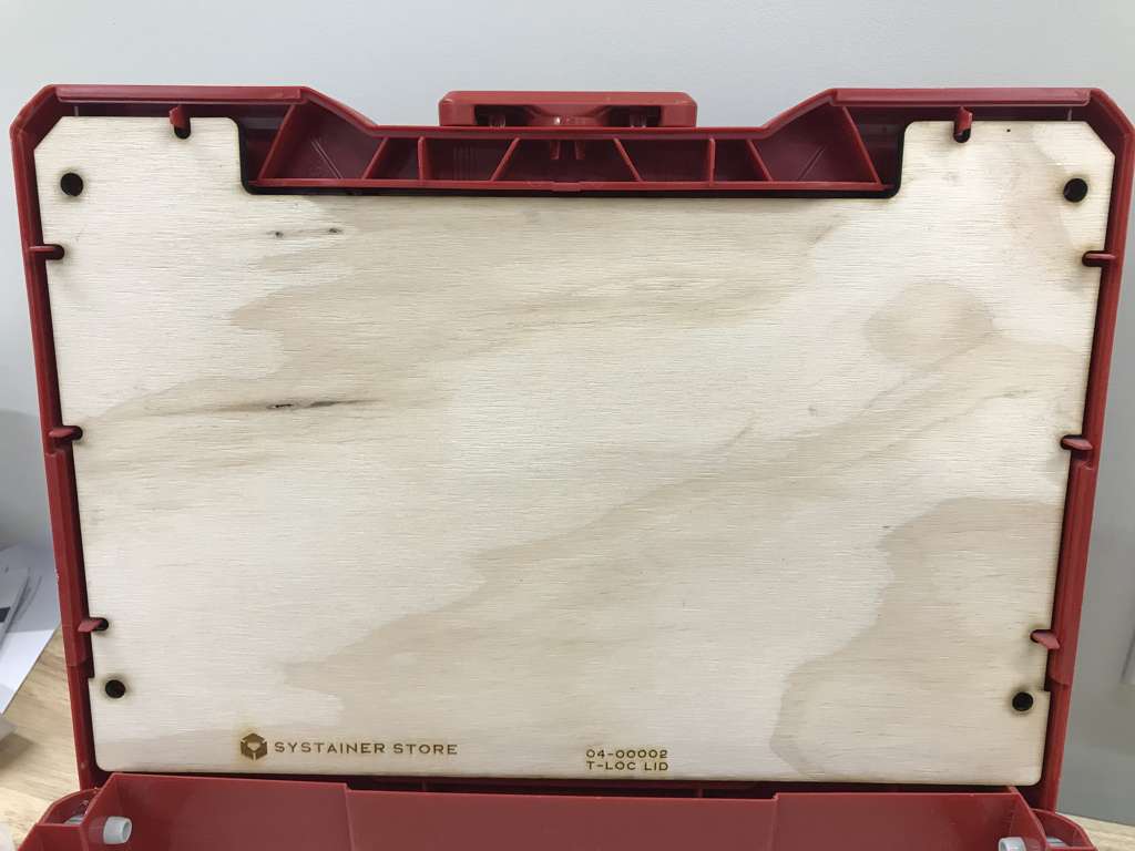 T-Loc Lid Insert - 2.7 mm plywood