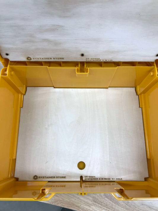 Systainer³ M Base Insert with Finger Hole - 2.7 mm Plywood