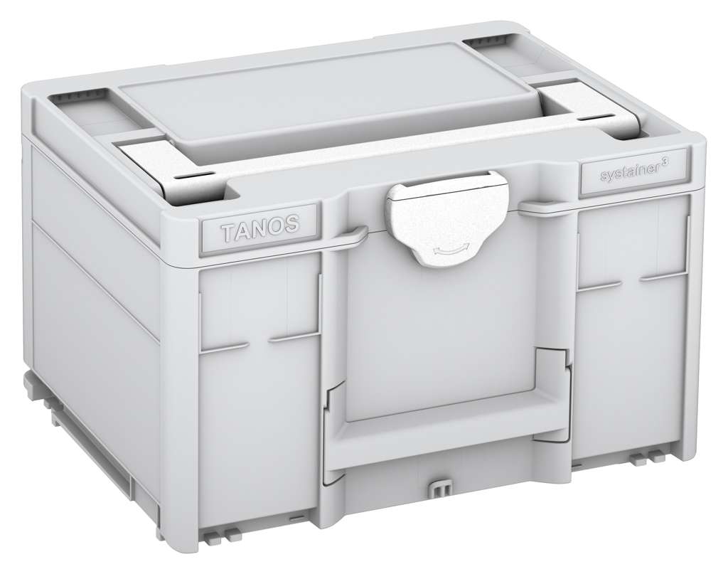 Systainer³ M 237, Light Grey with White lid handle and White catches