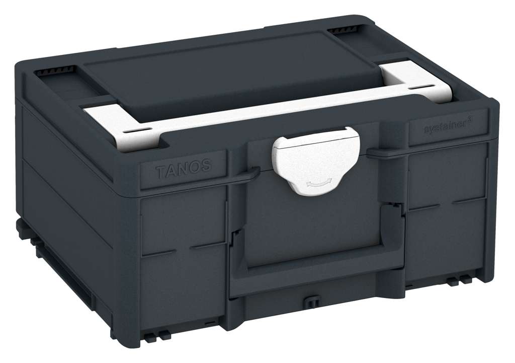 Systainer³ M 187, Anthracite with White lid handle and White catches