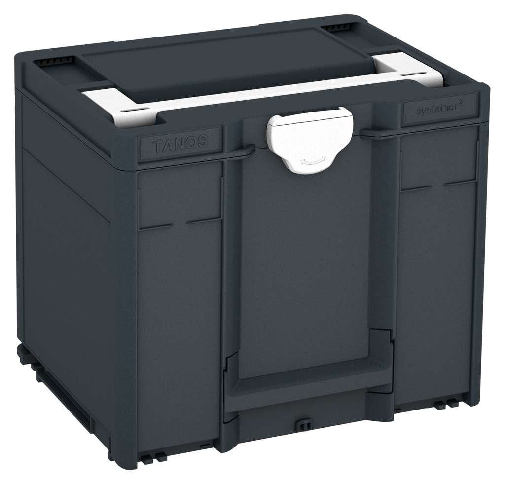 Systainer³ M 337, Anthracite with White lid handle and White catches