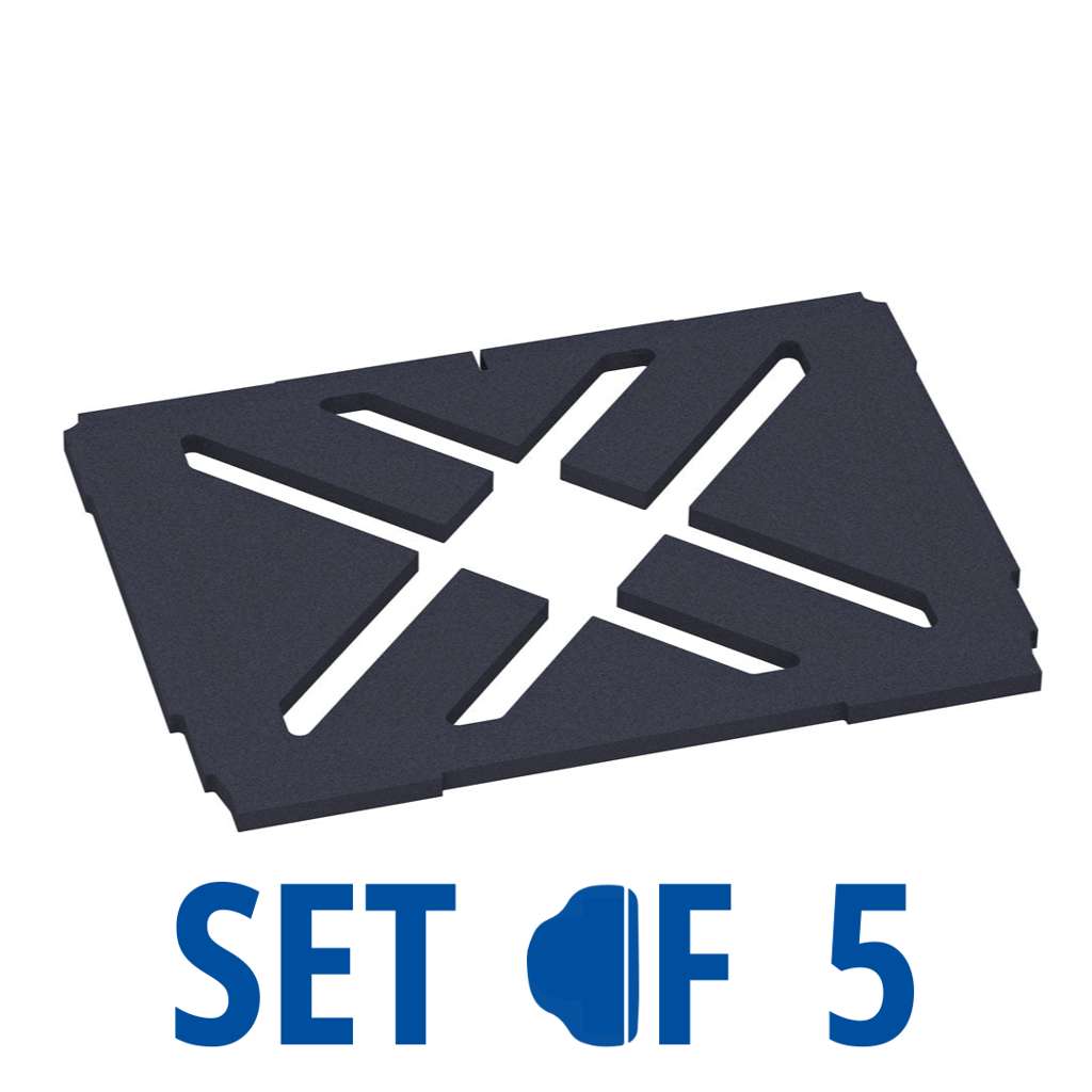 Systainer³ M Base Foam with Cross Cutout