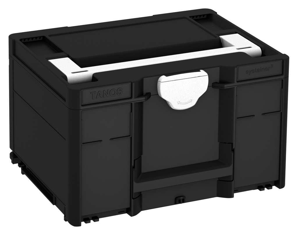 Systainer³ M 237, Black with White lid handle and White catches