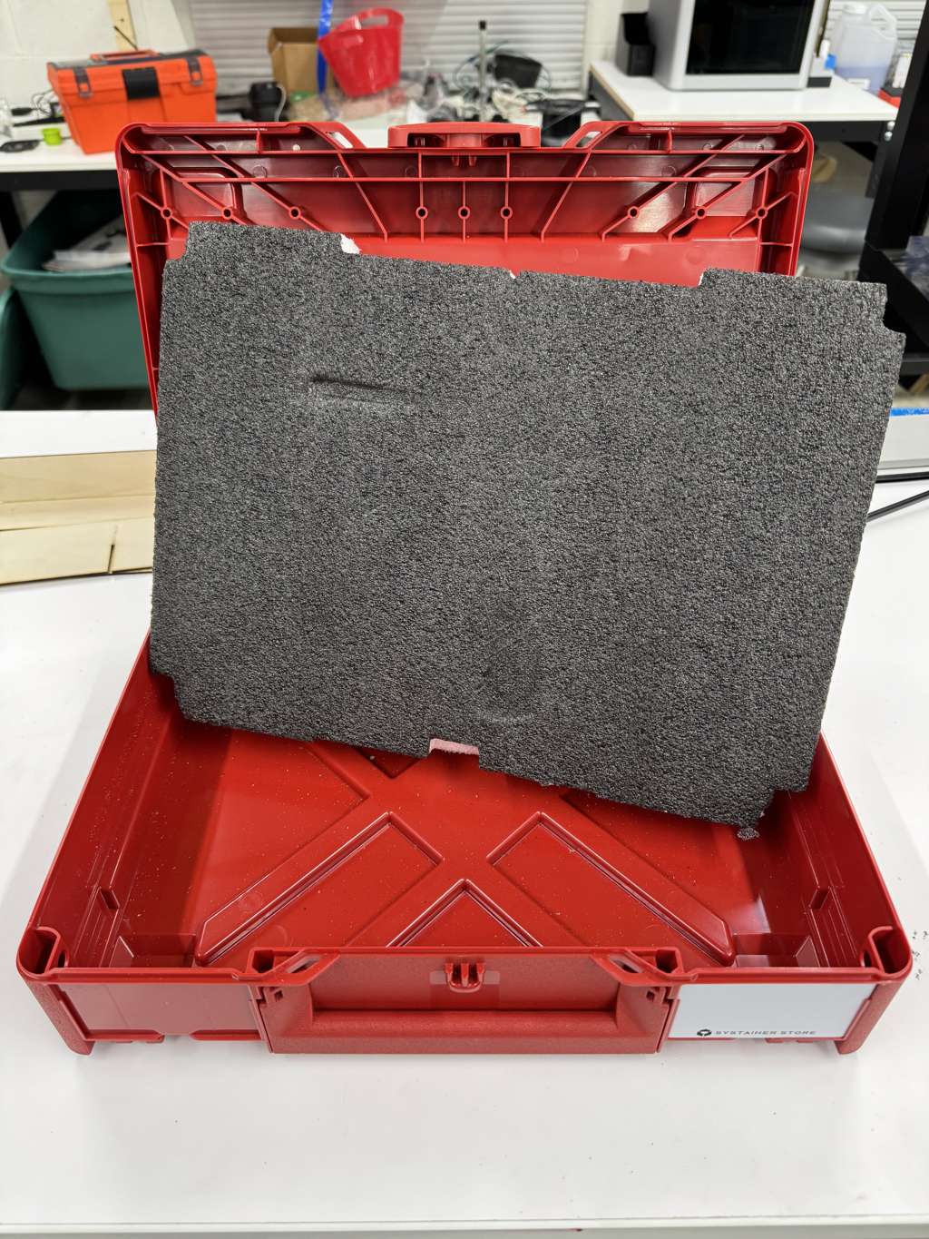 Systainer³ M Kaizen Foam Base Layer - 57 mm (black/white)