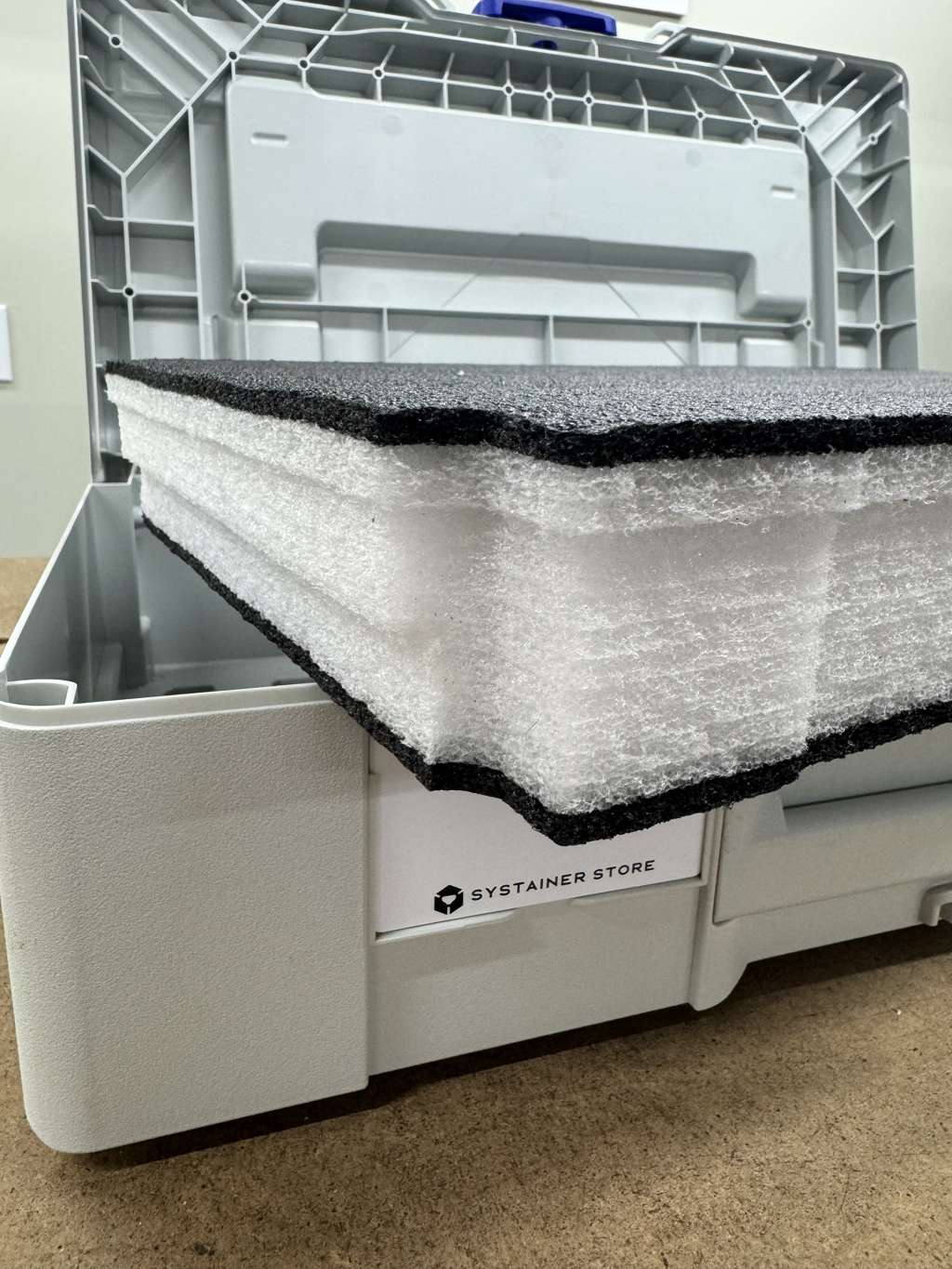 Systainer³ L Kaizen Foam Base Layer - 57 mm (black/white)