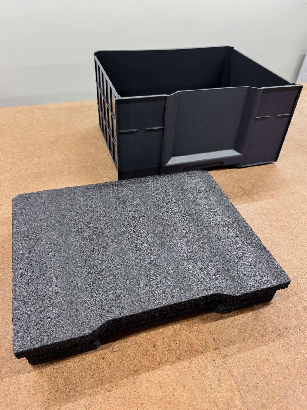 Systainer³ Tall Drawer Kaizen Foam Base Layer - 57 mm (all black)