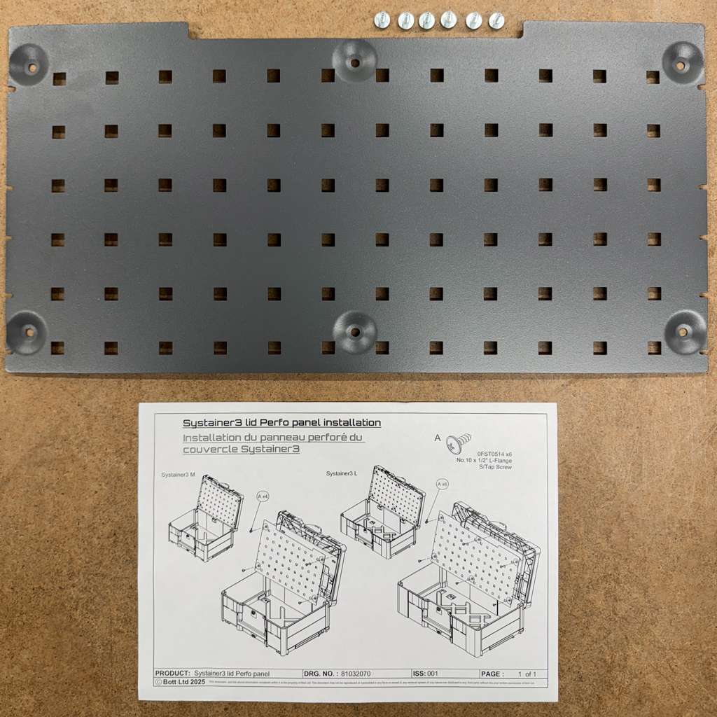 Systainer³ Perfo Lid Insert L