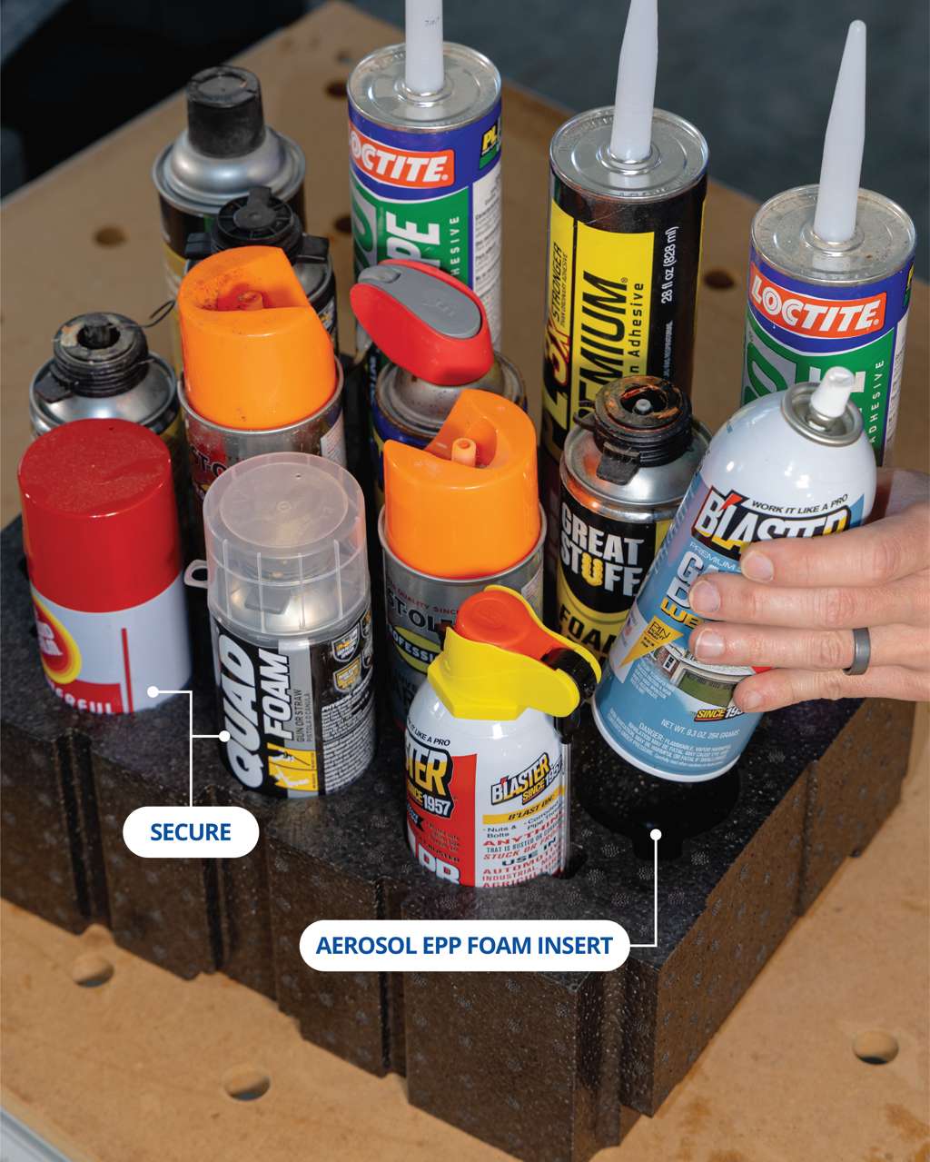 Systainer³ M Aerosol EPP Foam Insert