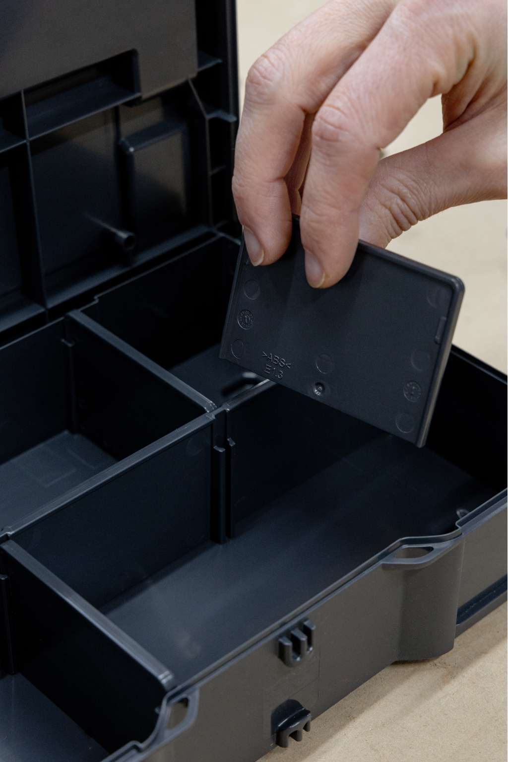 Systainer³ S 76 Transparent Lid with Dividers