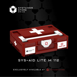 SYS-Aid Lite M 112, a First Aid Systainer