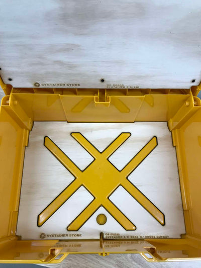Systainer³ M Base Insert with Cross Cutout - 1/4