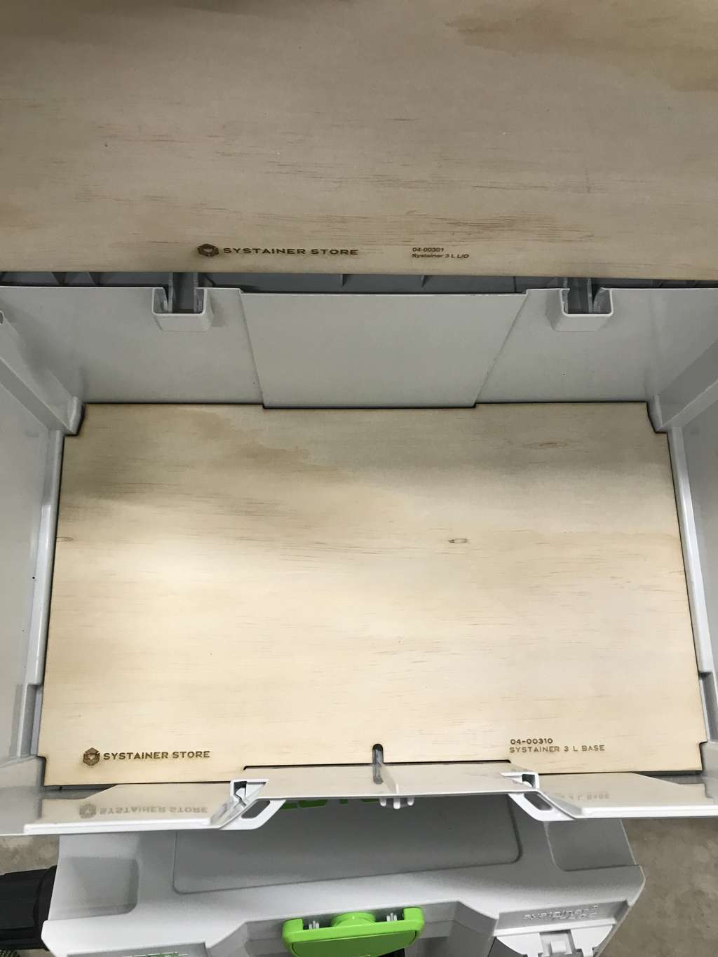 Systainer Insert Systainer3 L Base Insert - 2.7mm Plywood - Systainer.Store