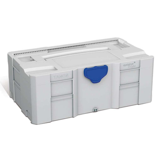 MIDI-systainer T-Loc II, Light Grey with Signal Blue catches