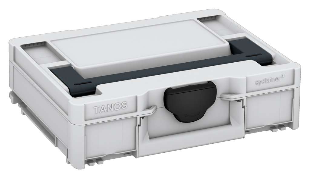 Systainer³ M 112, Light Grey with Anthracite lid handle and Black catches