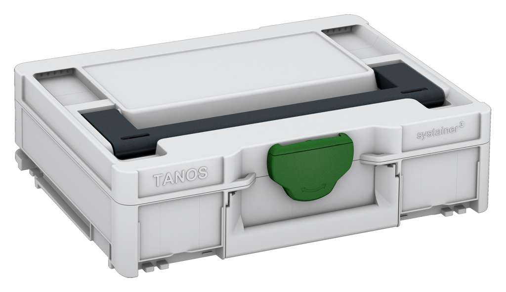 Systainer³ M 112, Light Grey with Anthracite lid handle and Emerald Green catches