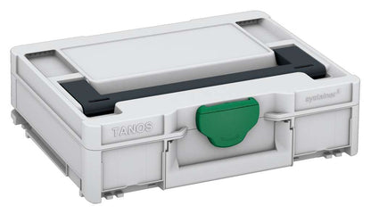 Systainer³ M 112, Light Grey with Anthracite lid handle and Signal Green catches