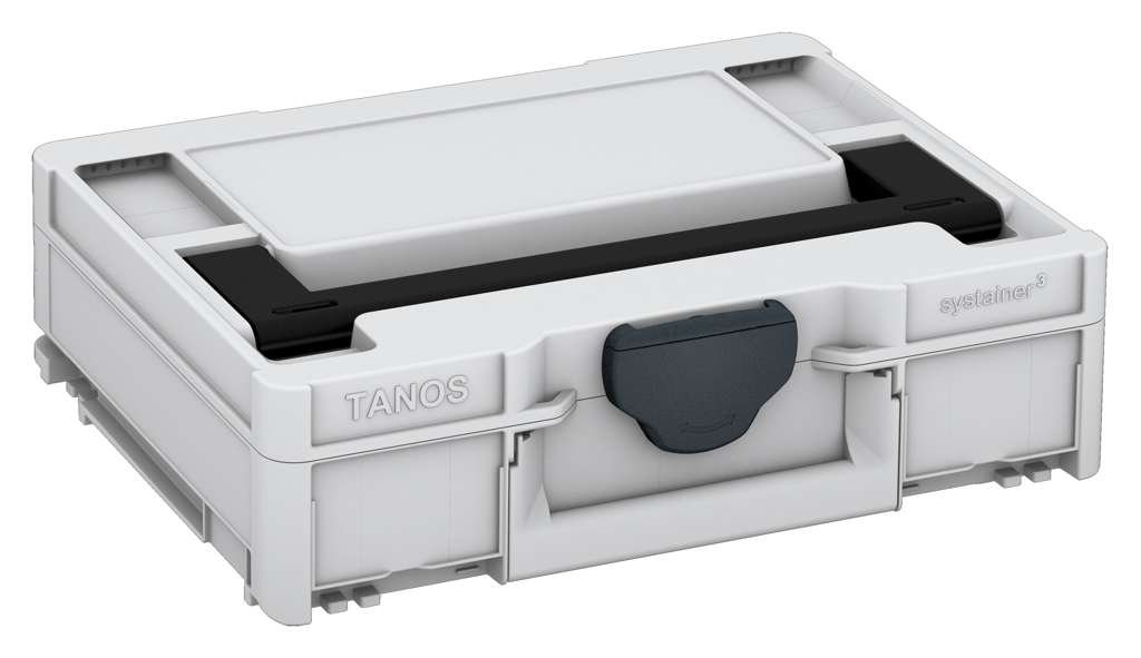 Systainer³ M 112, Light Grey with Black lid handle and Anthracite catches