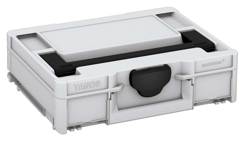 Systainer³ M 112, Light Grey with Black lid handle and Black catches