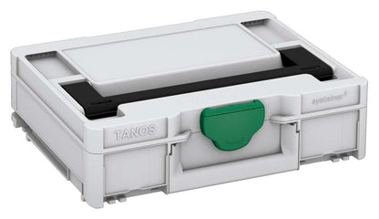 Systainer³ M 112, Light Grey with Black lid handle and Signal Green catches