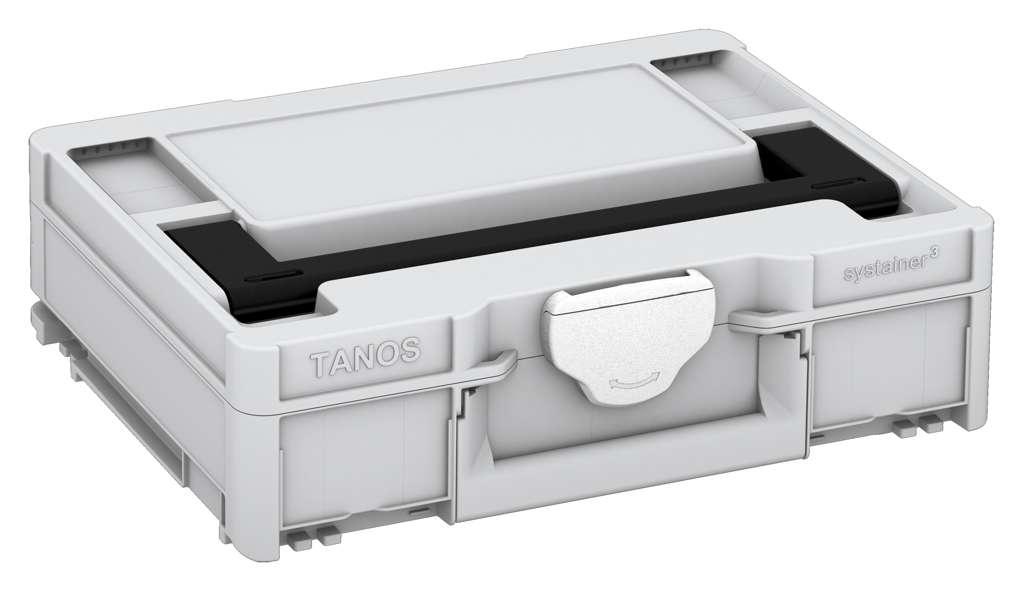 Systainer³ M 112, Light Grey with Black lid handle and White catches