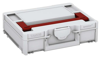 Systainer³ M 112, Light Grey with Carmine Red lid handle