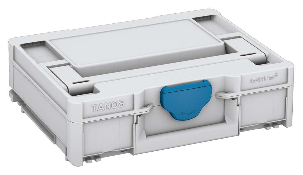 Systainer³ M 112, Light Grey with Sky Blue catches