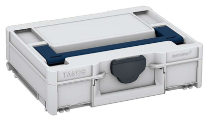 Systainer³ M 112, Light Grey with Sapphire Blue lid handle and Anthracite catches