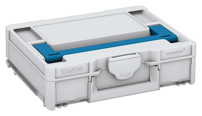 Systainer³ M 112, Light Grey with Sky Blue lid handle