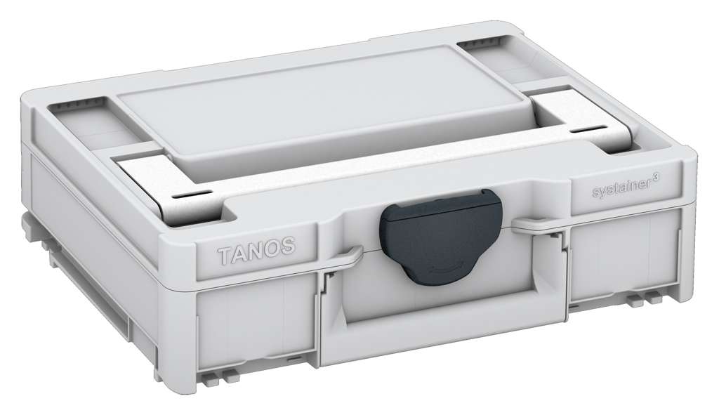 Systainer³ M 112, Light Grey with White lid handle and Anthracite catches