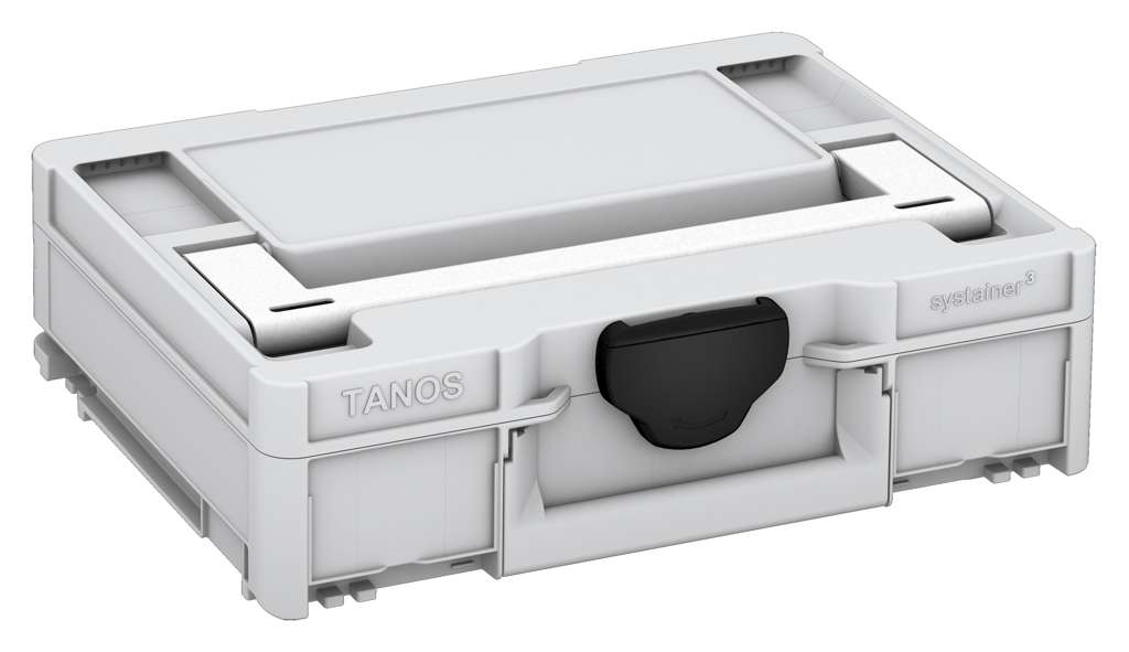 Systainer³ M 112, Light Grey with White lid handle and Black catches