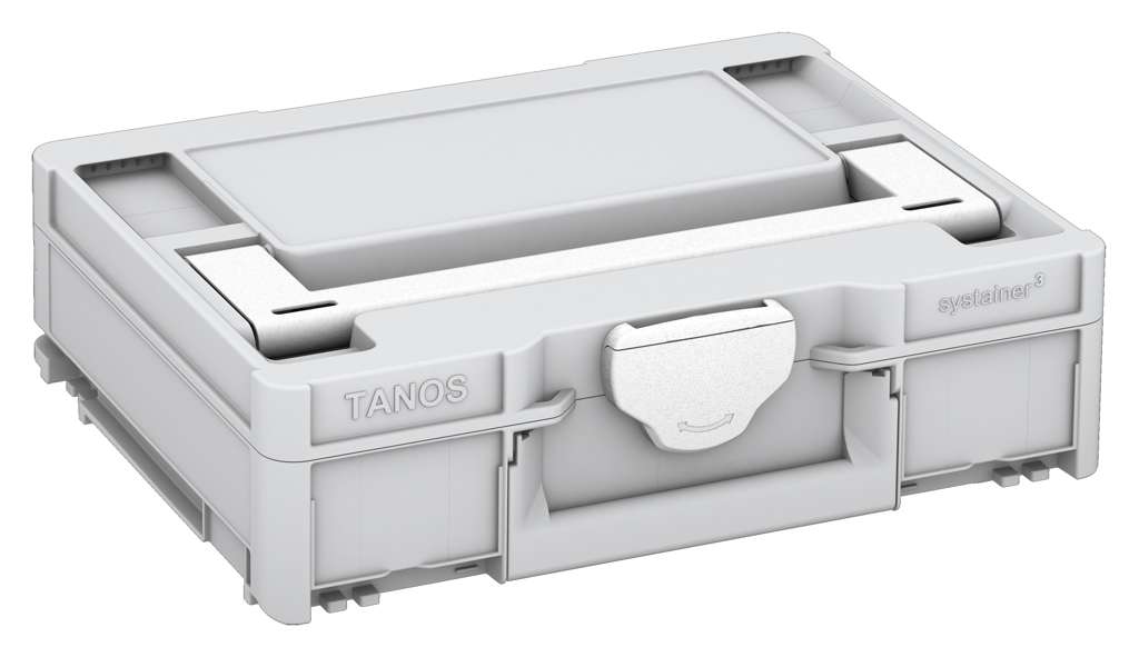 Systainer³ M 112, Light Grey with White lid handle and White catches