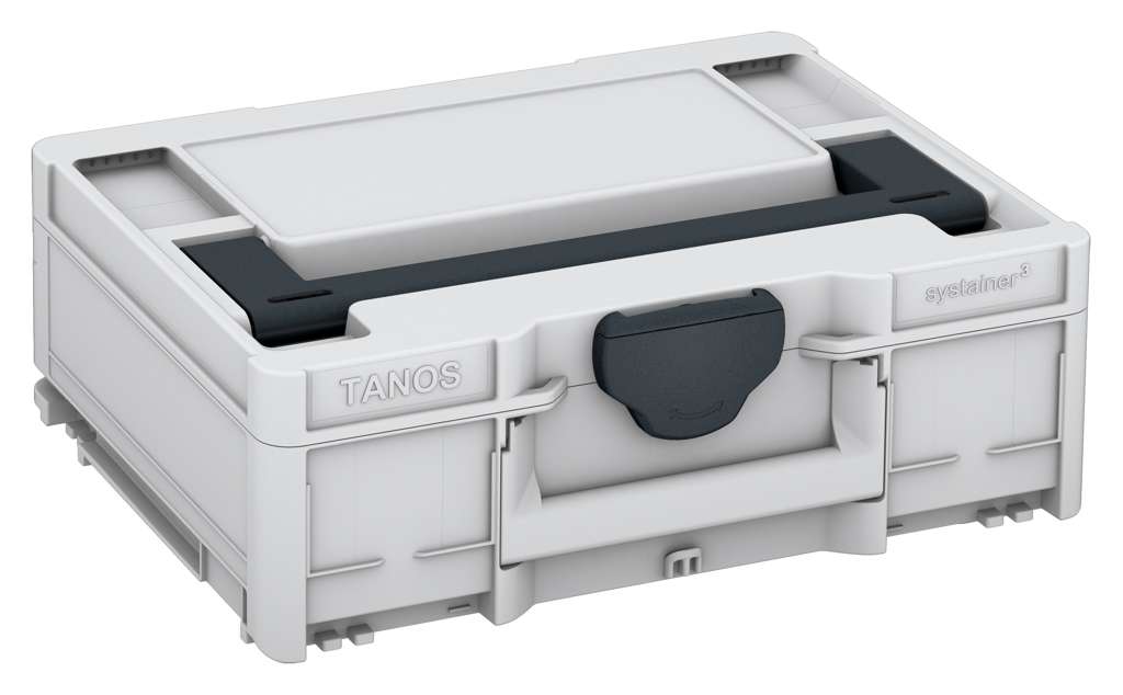 Systainer³ M 137, Light Grey with Anthracite lid handle and Anthracite catches