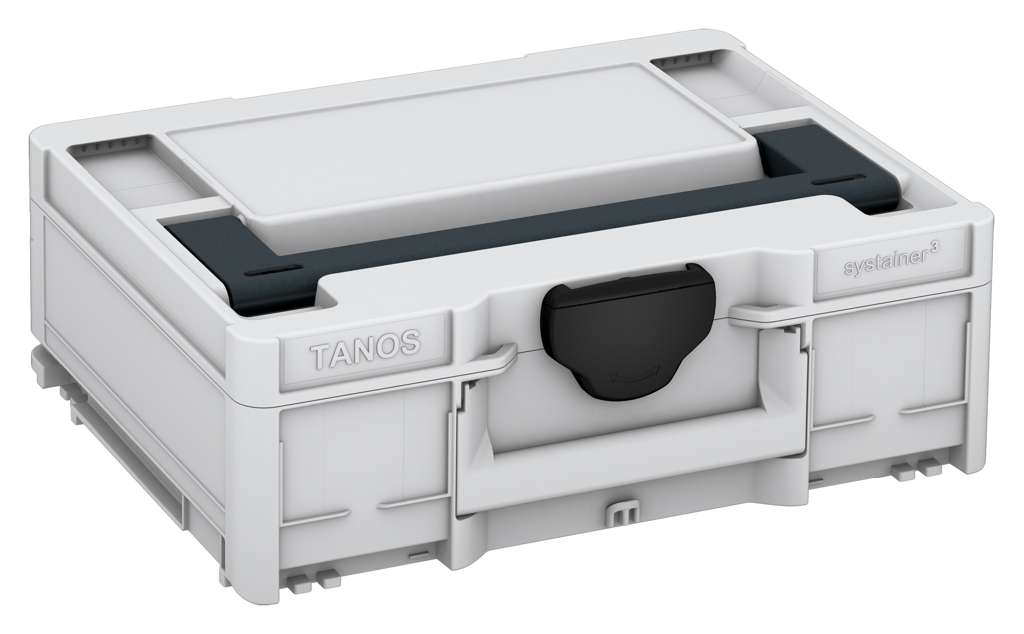 Systainer³ M 137, Light Grey with Anthracite lid handle and Black catches