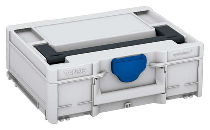Systainer³ M 137, Light Grey with Anthracite lid handle and Signal Blue catches