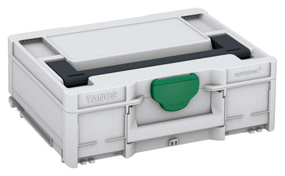 Systainer³ M 137, Light Grey with Anthracite lid handle and Signal Green catches