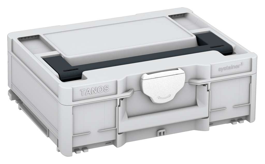 Systainer³ M 137, Light Grey with Anthracite lid handle and White catches