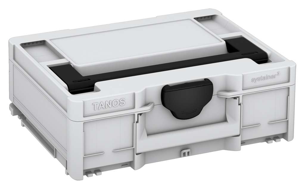 Systainer³ M 137, Light Grey with Black lid handle and Black catches