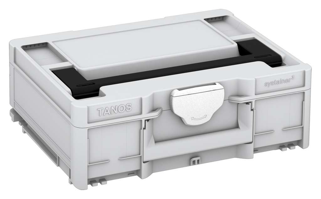 Systainer³ M 137, Light Grey with Black lid handle and White catches