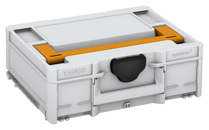 Systainer³ M 137, Light Grey with Daffodil Yellow lid handle and Black catches