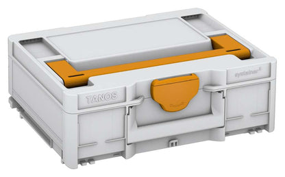 Systainer³ M 137, Light Grey with Daffodil Yellow lid handle and Daffodil Yellow catches
