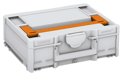 Systainer³ M 137, Light Grey with Deep Orange lid handle