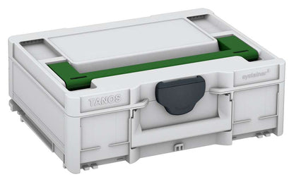 Systainer³ M 137, Light Grey with Emerald Green lid handle and Anthracite catches