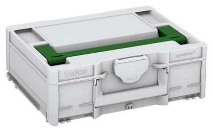 Systainer³ M 137, Light Grey with Emerald Green lid handle