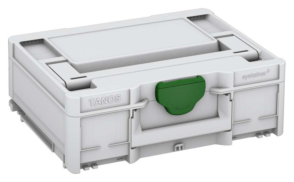 Systainer³ M 137, Light Grey with Emerald Green catches