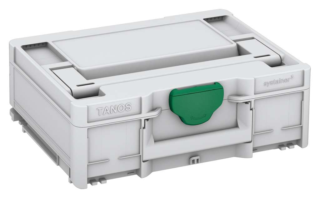 Systainer³ M 137, Light Grey with Signal Green catches