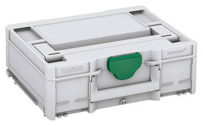Systainer³ M 137, Light Grey with Signal Green catches