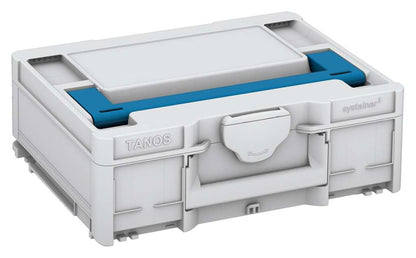 Systainer³ M 137, Light Grey with Sky Blue lid handle
