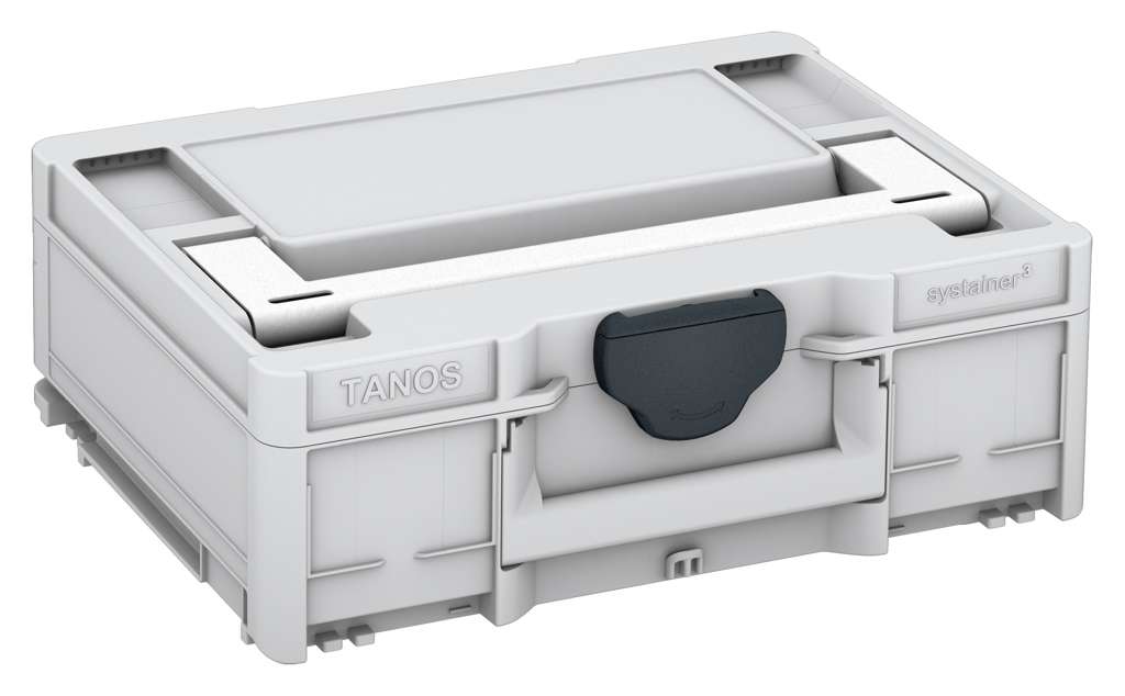 Systainer³ M 137, Light Grey with White lid handle and Anthracite catches
