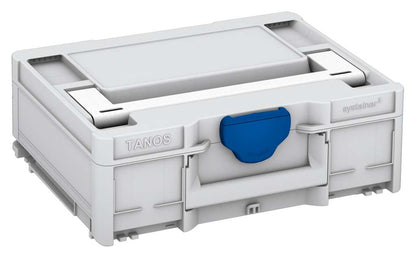 Systainer³ M 137, Light Grey with White lid handle and Signal Blue catches