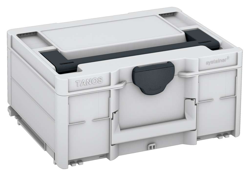 Systainer³ M 187, Light Grey with Anthracite lid handle and Anthracite catches